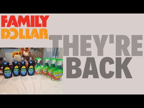 Видео: Palmolive — $1,97, Fantastik — $0,97 в Family Dollar