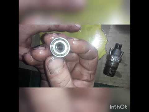 Видео: Течет дизельная форсунка#W123...# Притирка плоскостей корпуса дизельной форсунки#ОМ615-617#