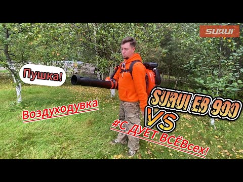 Видео: SURUI EB 900 — Мощная Бензиновая Воздуходувка для Профи: Обзор и Тестирование! #SURUI #Воздуходувка