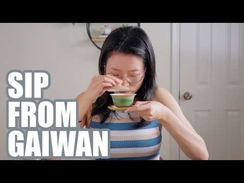 Видео: Пьем зеленый чай из гайвани как профессионал | ZhenTea