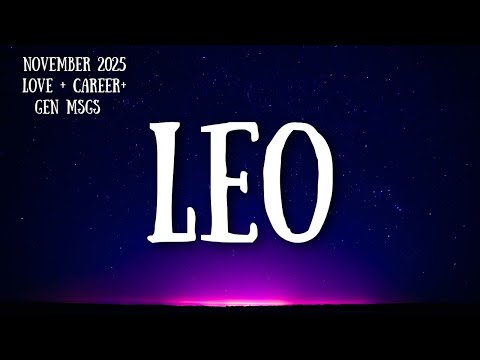 Видео: ❤️ЛЕО♌"Боже мой, КТО-ТО ПЛАЧЕТ, думая о тебе, ЛЕО, БРАК УЖЕ НЕДАЛЕКО!" НОЯБРЬ 2025