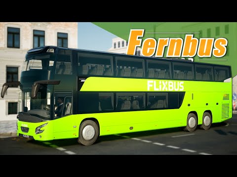 Видео: НОВЫЙ ДВУХЭТАЖНЫЙ ЛЮКС-АВТОБУС - VDL Futura FDD2 - Fernbus Simulator [#5]