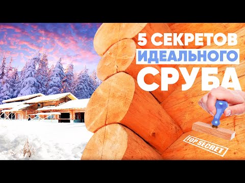 Видео: 5 секретов строительства идеального сруба из сосны
