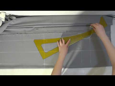 Видео: Построение брюк на ткани. Рабочий момент. В конце итог.