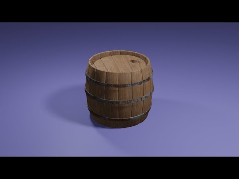 Видео: моделирование бочки в blender