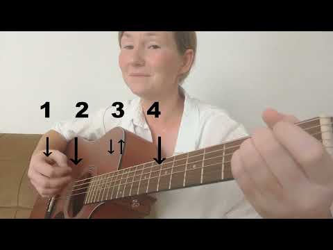 Видео: Частушки под гитару- разбор, аккорды, бой, как играть, как петь