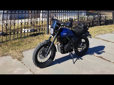 Видео: Racer RC250CK-A Triumph. Мои доработки.