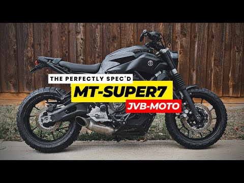 Видео: Обновление этой заброшенной Yamaha MT-07 // JVB Moto Super 7