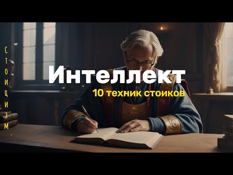 Видео: 10 МОЩНЫХ стоических техник, которые повысят ваш ИНТЕЛЛЕКТ #философия #стоицизм #психология