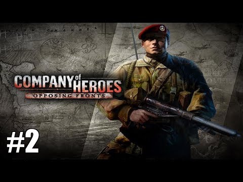 Видео: Прохождение Company of Heroes: Opposing Fronts ( Высота 112 ) #2
