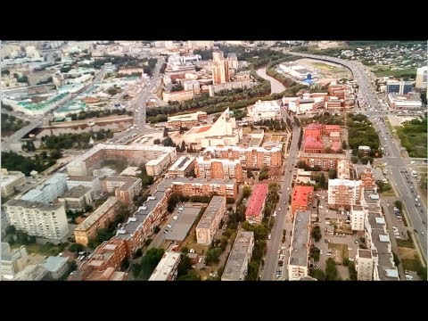 Видео: Классная посадка в Омске. Омск с самолета