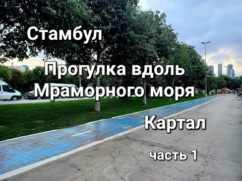 Видео: Стамбул. Прогулка вдоль Мраморного моря. Район Картал. Часть 1.