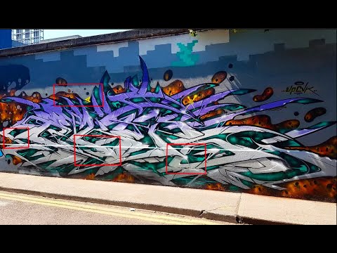 Видео: Учебник — Рисование и деконструкция граффити в диком стиле