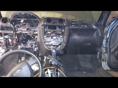 Видео: Замена радиатора печки на Лада Гранта со снятием торпеды!!!