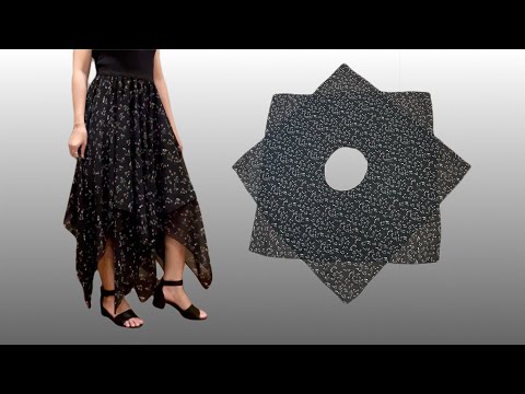 Видео: 🌷 Вам не нужно быть портным, чтобы скроить и сшить это красивое платье.