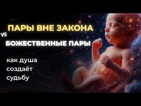 Видео: Божественные Союзы VS Пары вне Закона: как это влияет на судьбу ребёнка при зачатии