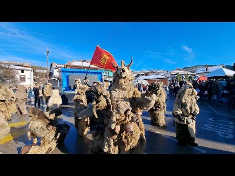 Видео: Репортажа од карневалот Ратевски Бамбурци во село Ратево 20.01.2025