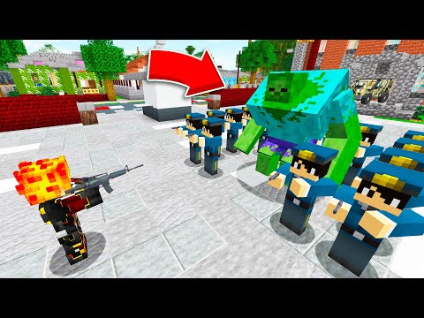 Видео: ПОЛИЦИЯ ПРИВЕЗЛА ЗОМБИ-МУТАНТА! МНЕ КОНЕЦ? В МАЙНКРАФТ ! Алексбой Minecraft