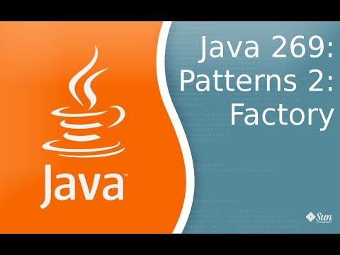 Видео: Урок Java 269: Patterns 2: Factory