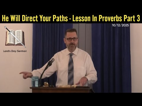 Видео: Бог направит твои пути (проповедь)