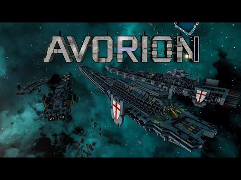 Видео: Avorion Вечерняя добыча ресурсов. Построил тяжелый индустриальный корабль-завод