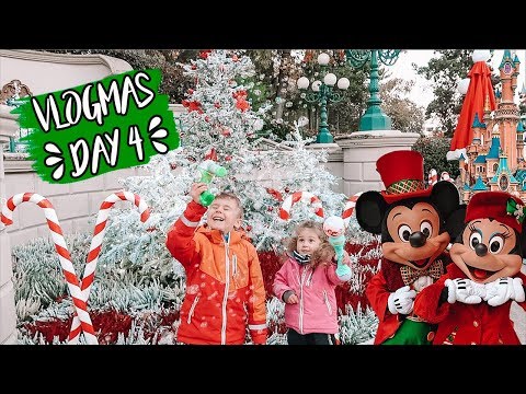 Видео: КОЛЕДА В ДИСНИЛЕНД🎄VLOGMAS 2019, ДЕН 4