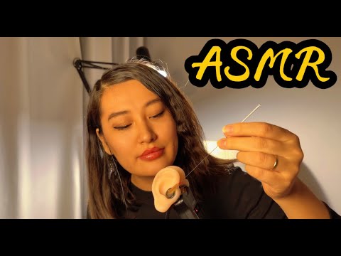 Видео: АСМР Щекочу твои ушки | Ear Tickling & Cleaning | Soft Ear Brushing & Whisper #asmr #relax #асмр #63