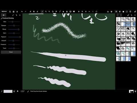 Видео: MyPaint настройка для преподавания онлайн