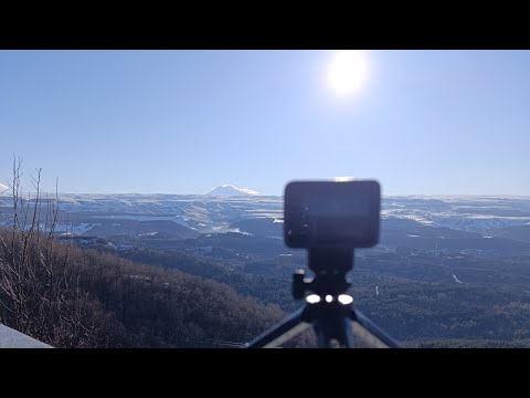 Видео: Кисловодск январь 2025 года. Центр и подъём на смотровую с видом на гору Эльбрус.