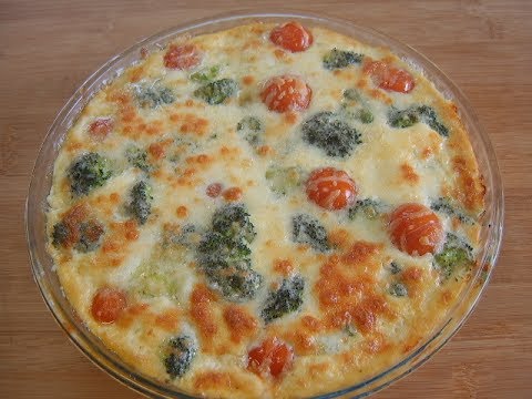 Видео: Запеканка из брокколи