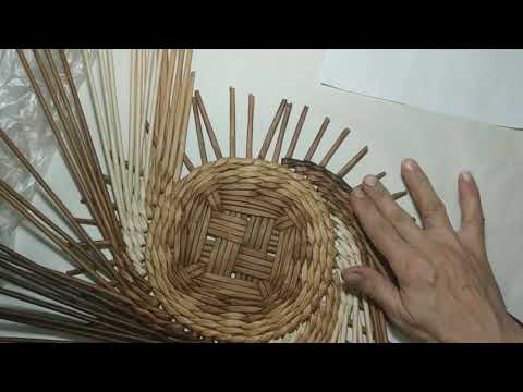 Видео: Часы из бумажной лозы.2 часть.