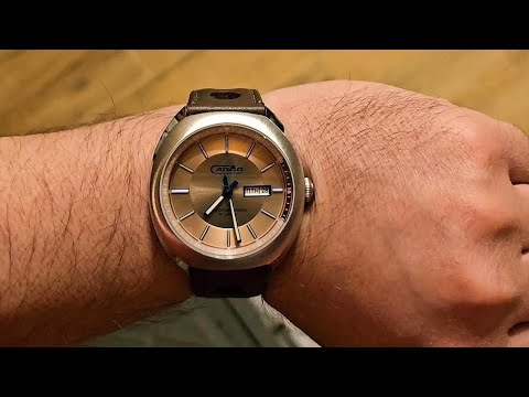 Видео: Часы Слава серия Мир Сапфировое стекло Сталь 316L Miyota 8205 Автоподзавод Арт. 3010699 / 300-8205.