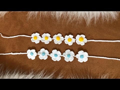 Видео: Аксессуары амигуруми |  Как сделать ободок с цветком?