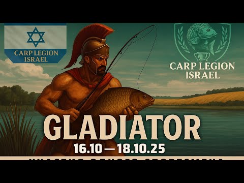 Видео: Турнир Гладиатор. Carp Legion Israel