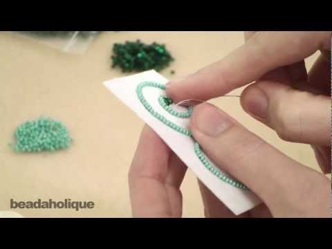 Видео: Как вышивать бисером предметы произвольной формы