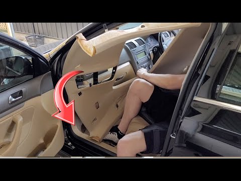 Видео: Как снять обшивку крыши VW JETTA (A5 Mk5 Mk6)