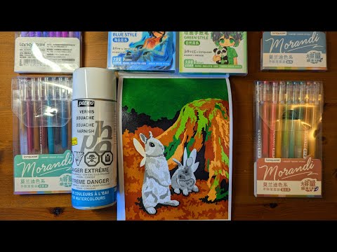 Видео: В поисках фиксатива для ручек Languo...