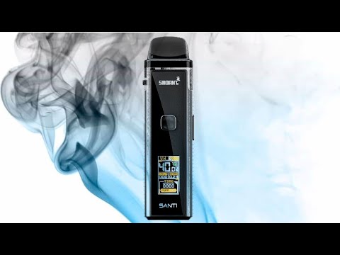 Видео: Обзор на под Smoant SANTI. Как сбросить затяжки, поменять цвет и. т. д.