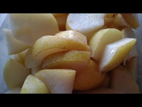 Видео: Как заморозить свежие груши на зиму