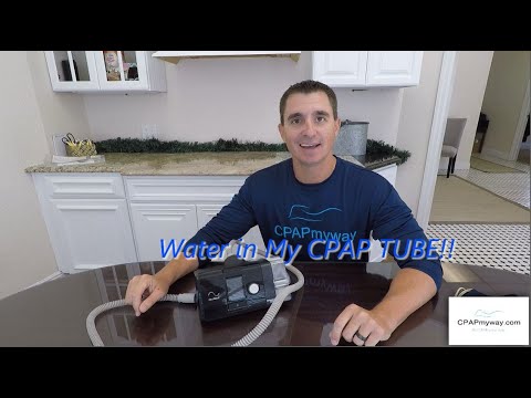 Видео: Вода в трубке СИПАП-аппарата? Почему это происходит и как это исправить