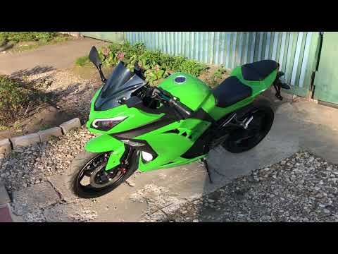 Видео: Электромотоцикл Kawasaki Ninja. 4000 Вт. Честный обзор владельца.
