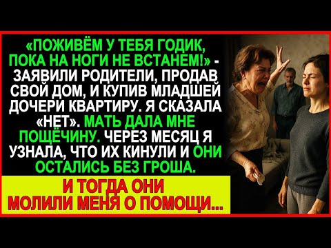 Видео: Родители продали дом ради младшей сестры. А потом просили меня спасти их от нищеты!