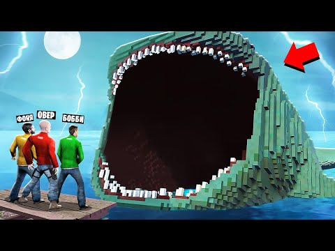 Видео: ЛЕГО ОГРОМНЫЙ МОРСКОЙ МОНСТР! ЛЕГО БЛУП ПРОТИВ ЛЮДЕЙ В Garry`s Mod