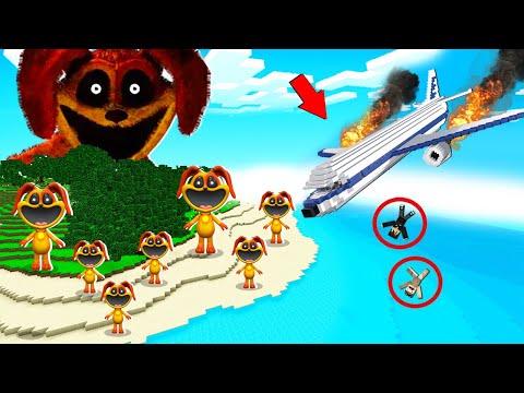 Видео: КРУШЕНИЕ НА ОСТРОВ ДОГДЕЯ В МАЙНКРАФТ! ЕНОТИК И НУБИК DOGDAY POPPY PLAYTIME 3 MINECRAFT