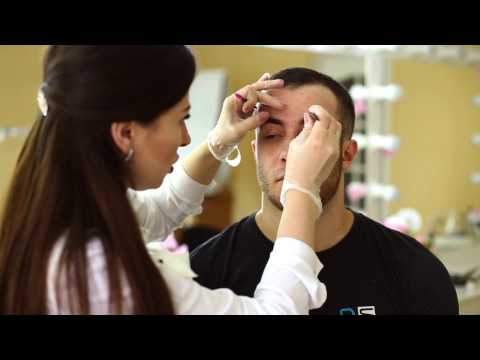 Видео: Урок оформление мужских бровей. Men's Eyebrow Grooming lesson