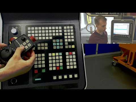 Видео: Клавиши SIEMENS 840D (DMC 1035 V ecoline)