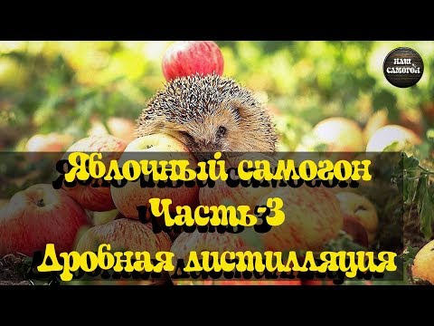 Видео: Яблочный самогон!! Часть-3 Дробная дистилляция!!!