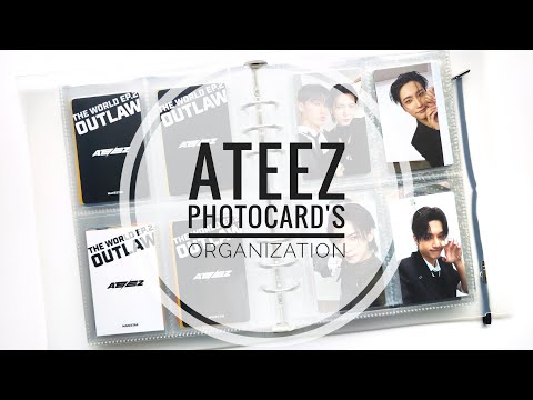 Видео: 🖤🏴‍☠️ ATEEZ photocard's & binder organization | хаотичная ОРГАНИЗАЦИЯ карт и биндера ЭЙТИЗ