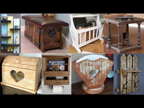 Видео: Древесные отходы в богатство: повторное использование старой деревянной мебели
