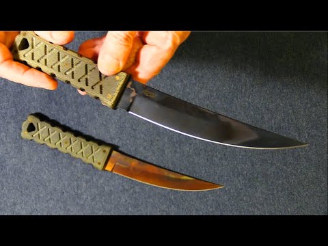 Видео: SZT002 Williams Blade Desing & TRC Knives-обзор и первые впечатления.